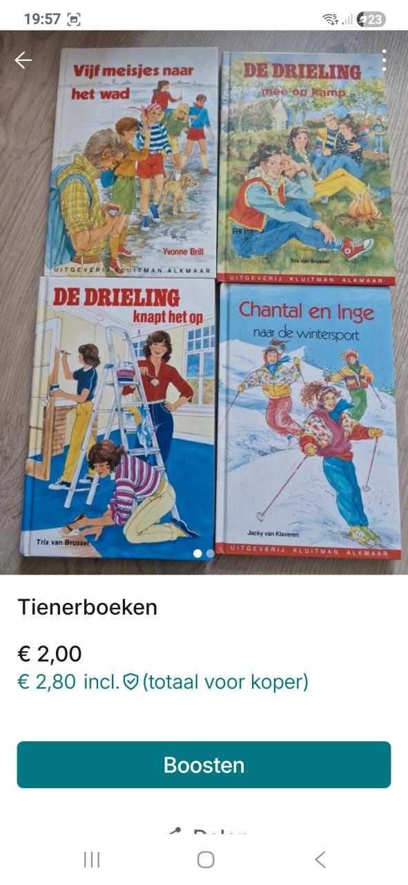 Diverse boeken, kind, jeugd en volwassene