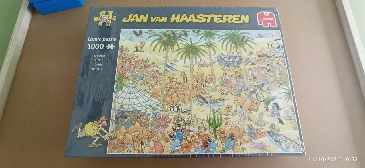 JvH puzzel "De oase" - 1000 st. zgan