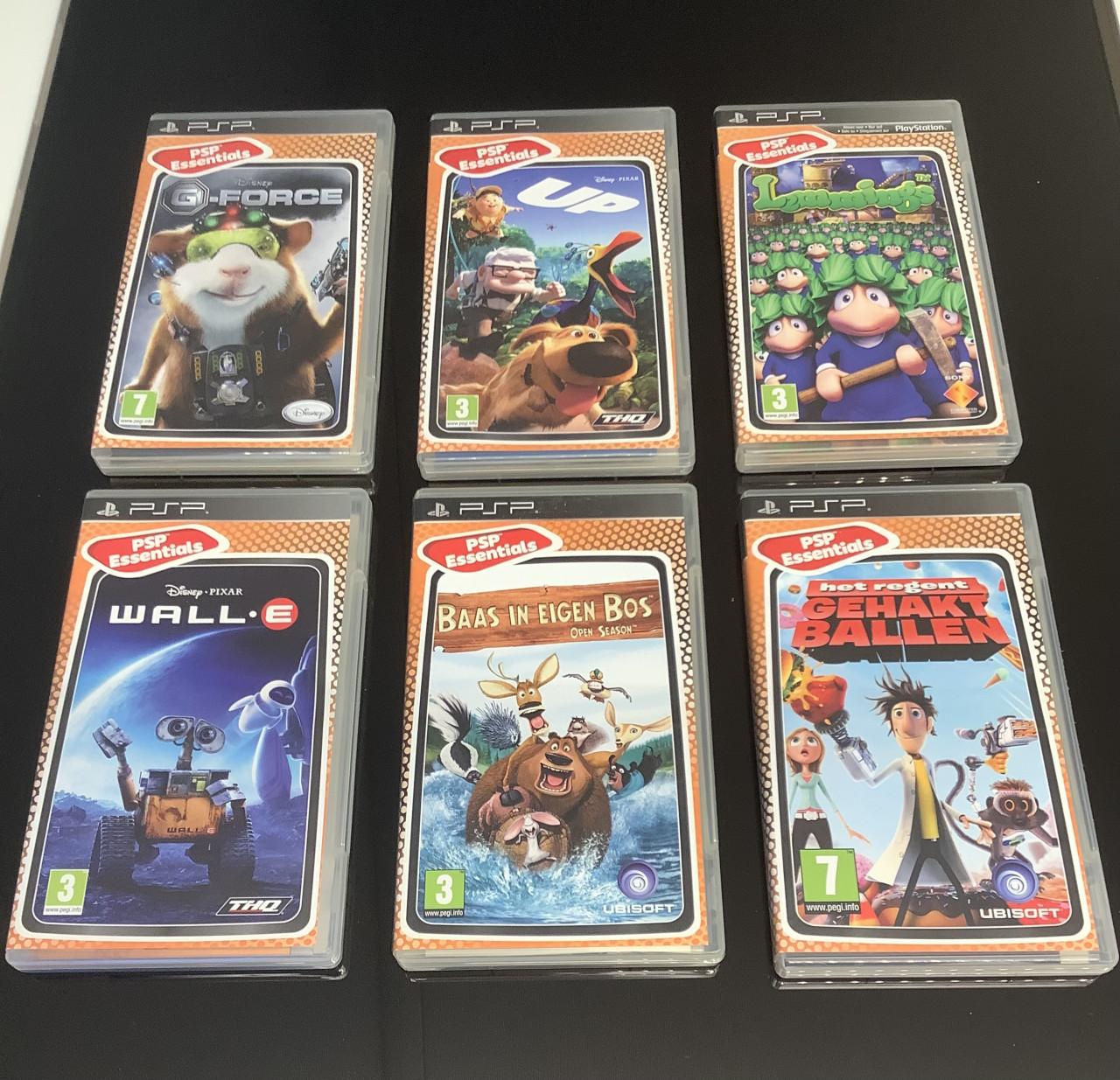 Sony PlayStation PSP1004 Value-pack compleet in doos en veel spellen.