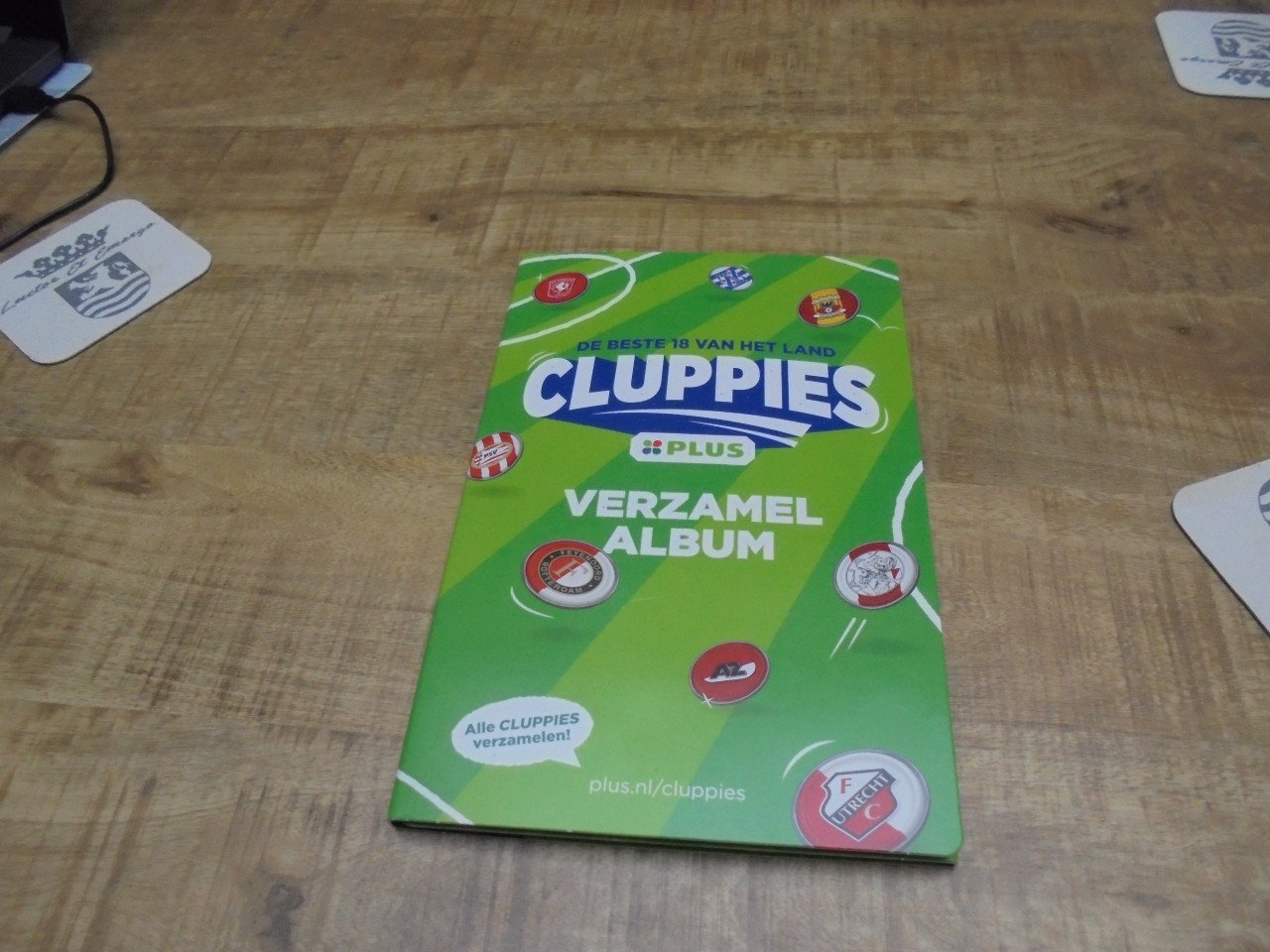 Cluppies album met schijfjes
