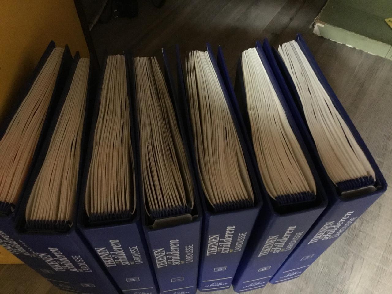 Cursus tekenen en schilderen larousse 1t/m7 en extra