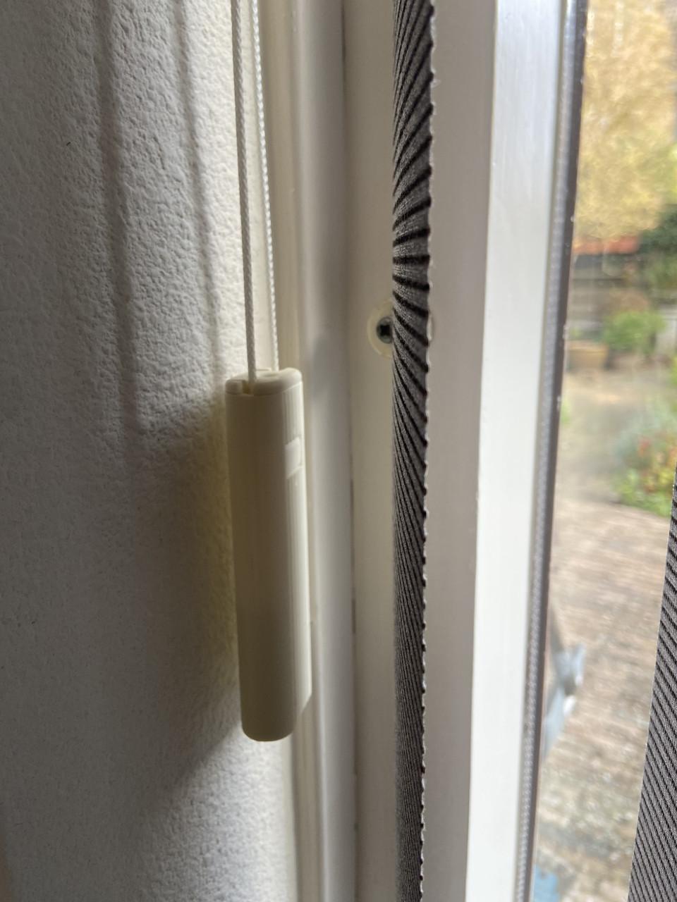 Raamdecoratie - verticale lamellen