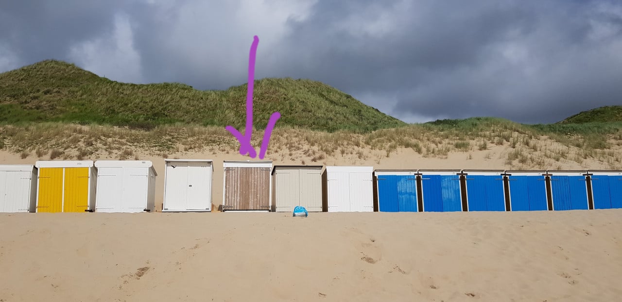 Strandhuisje (daghokje) te huur