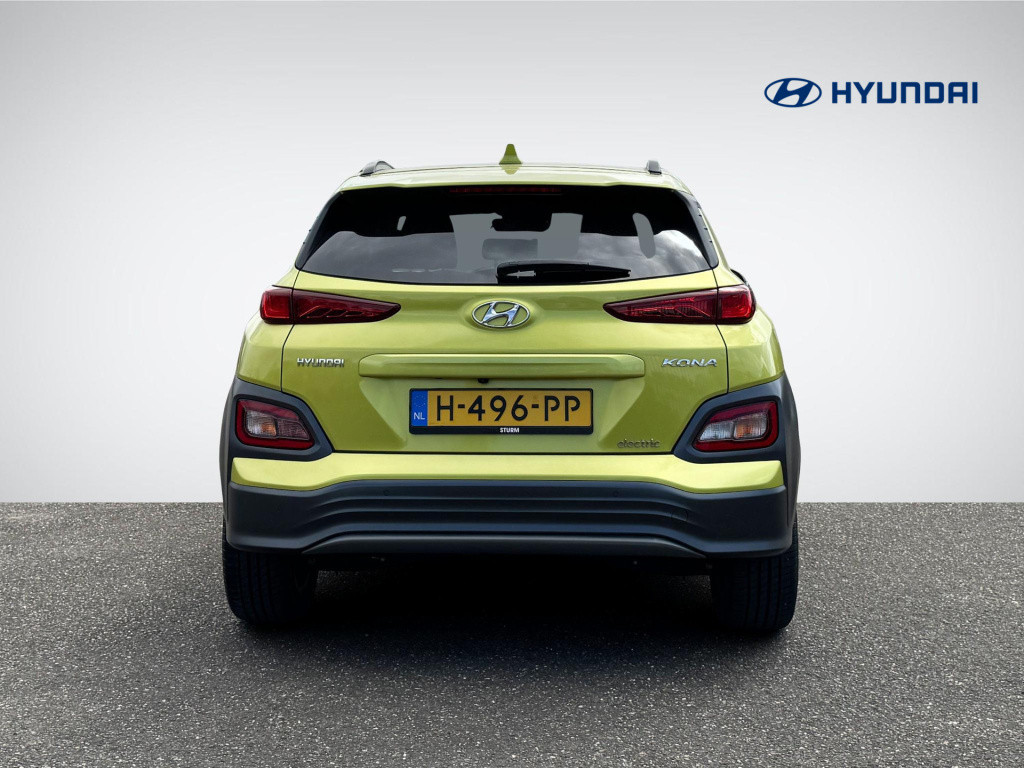 Hyundai Kona ev premium 64 kwh 3-fase lader | navigatie | stoelventilatie +