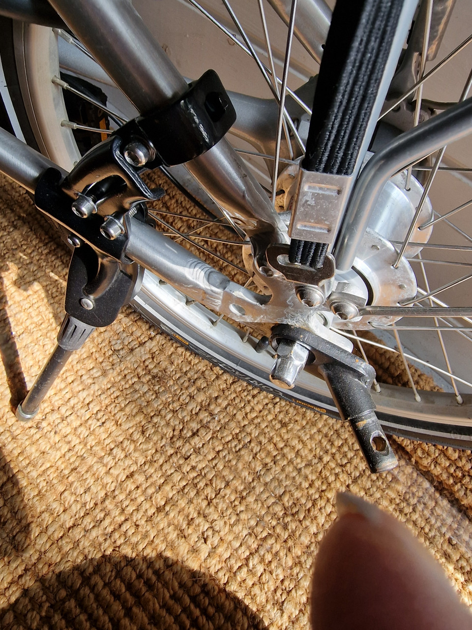 Electrische Beixo vouwfiets te koop
