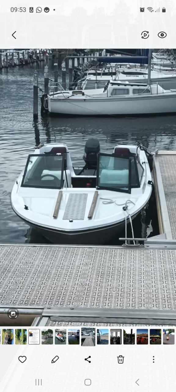 Te koop,  Beekman 520 Pallas inclusief trailer en 60PK Yamaha