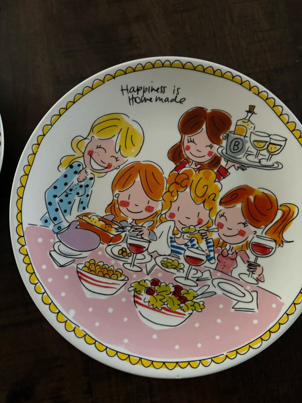 Twee borden Blond Amsterdam