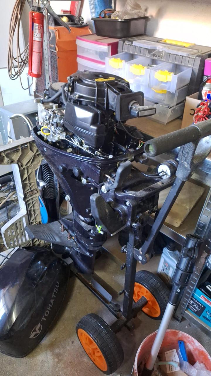 Kolibri Rubberboot compleet met buitenboordmotor en trailer