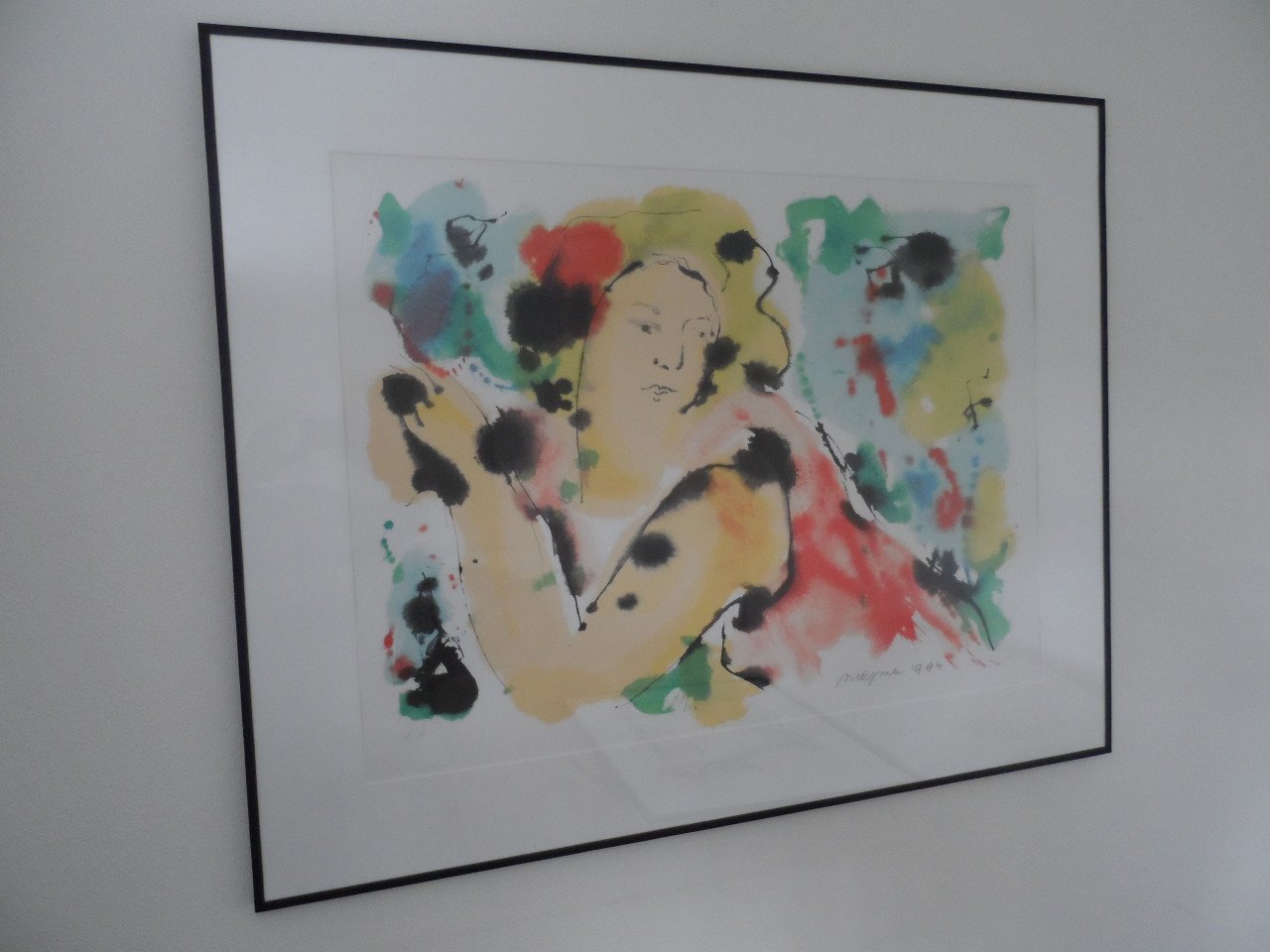 ROODKAPJE. Zeefdruk van Nic Jonk E.A.(eigen afname) 1994