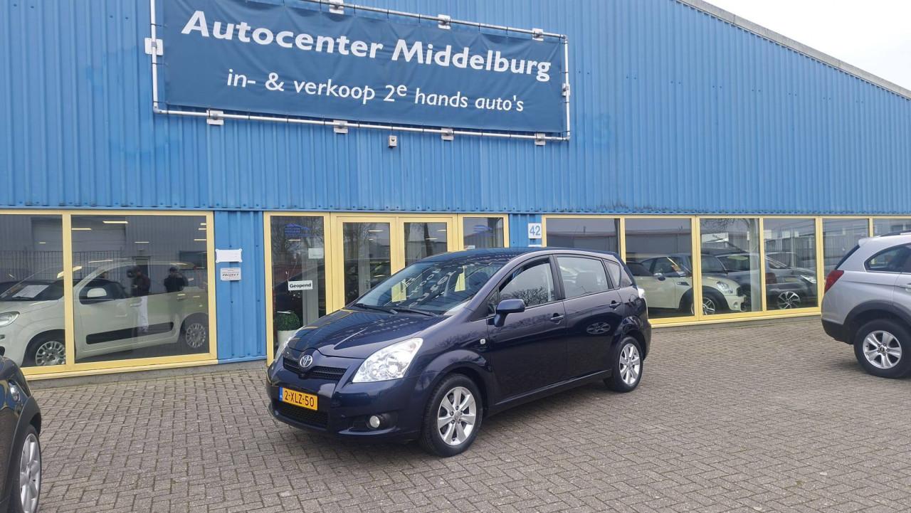 Toyota COROLLA VERSO 1.8 VVT-I Dynamic 7pers bj:2009 airco-navigatie