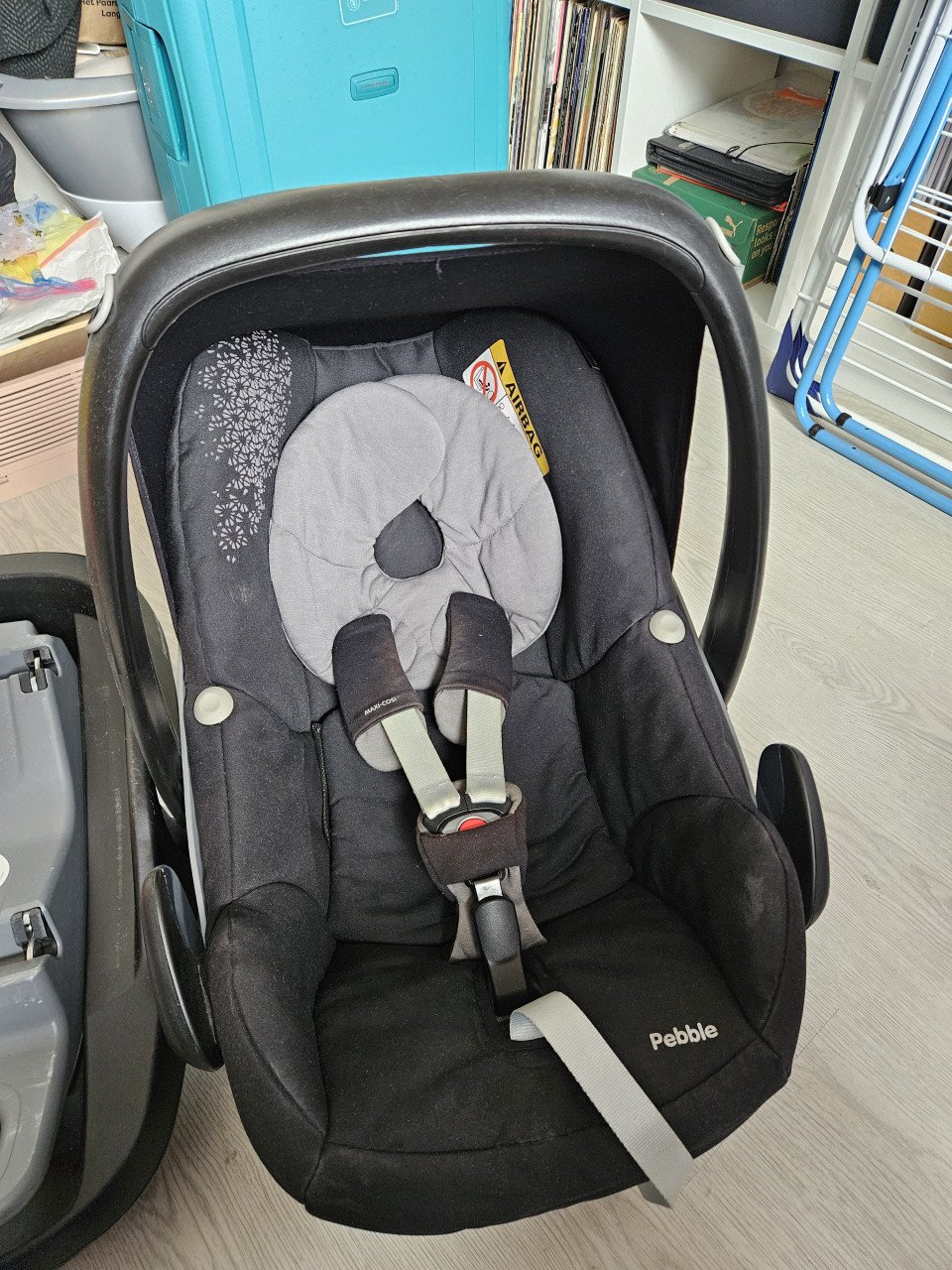 Maxicosi Pebble en family fix