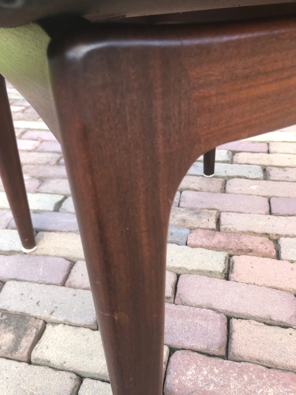 4 vintage eettafel stoelen.