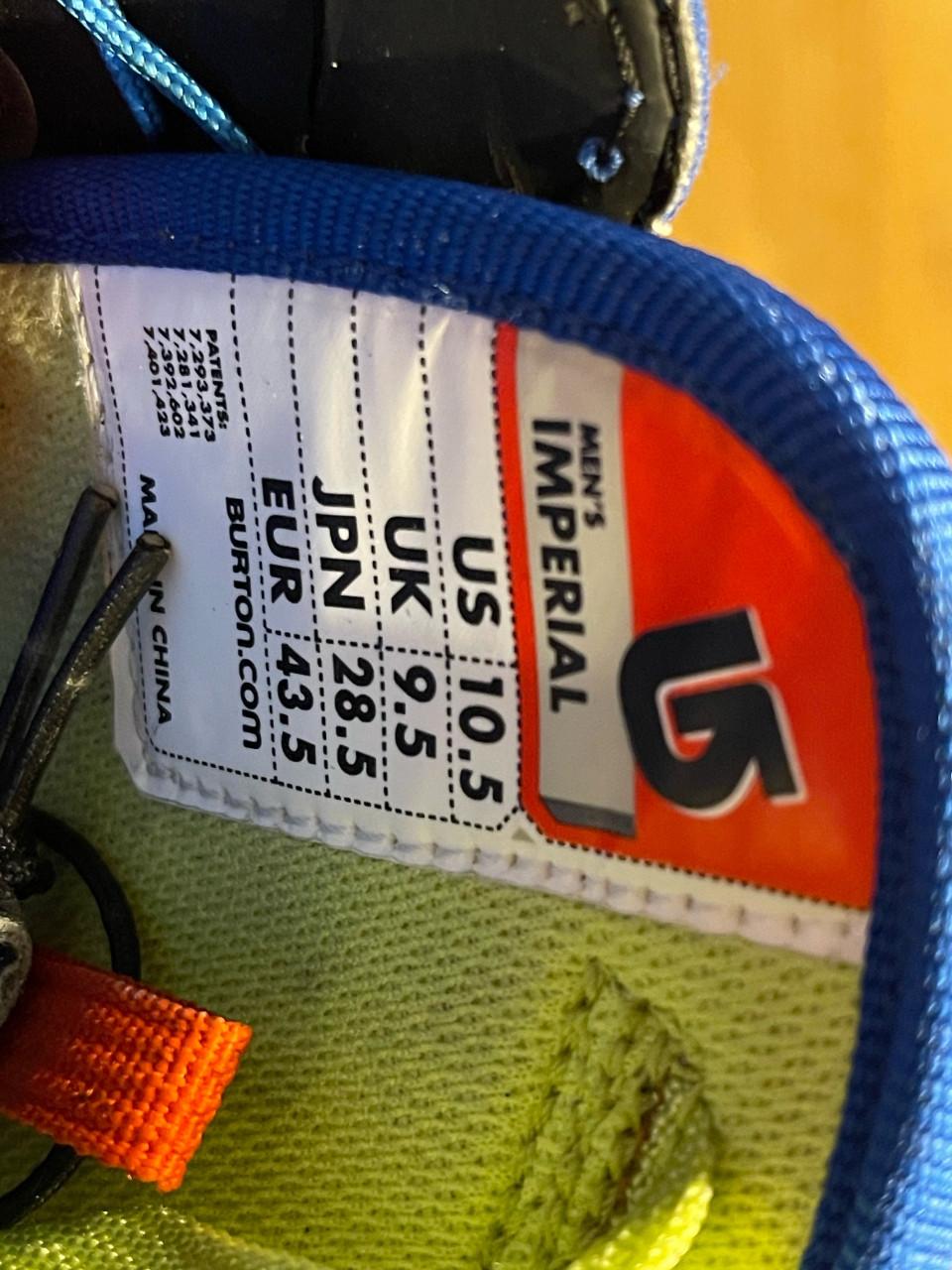 Burton Imperial snowboardschoenen MT 43,5