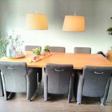 6 x keurig nette eetkamerstoelen
