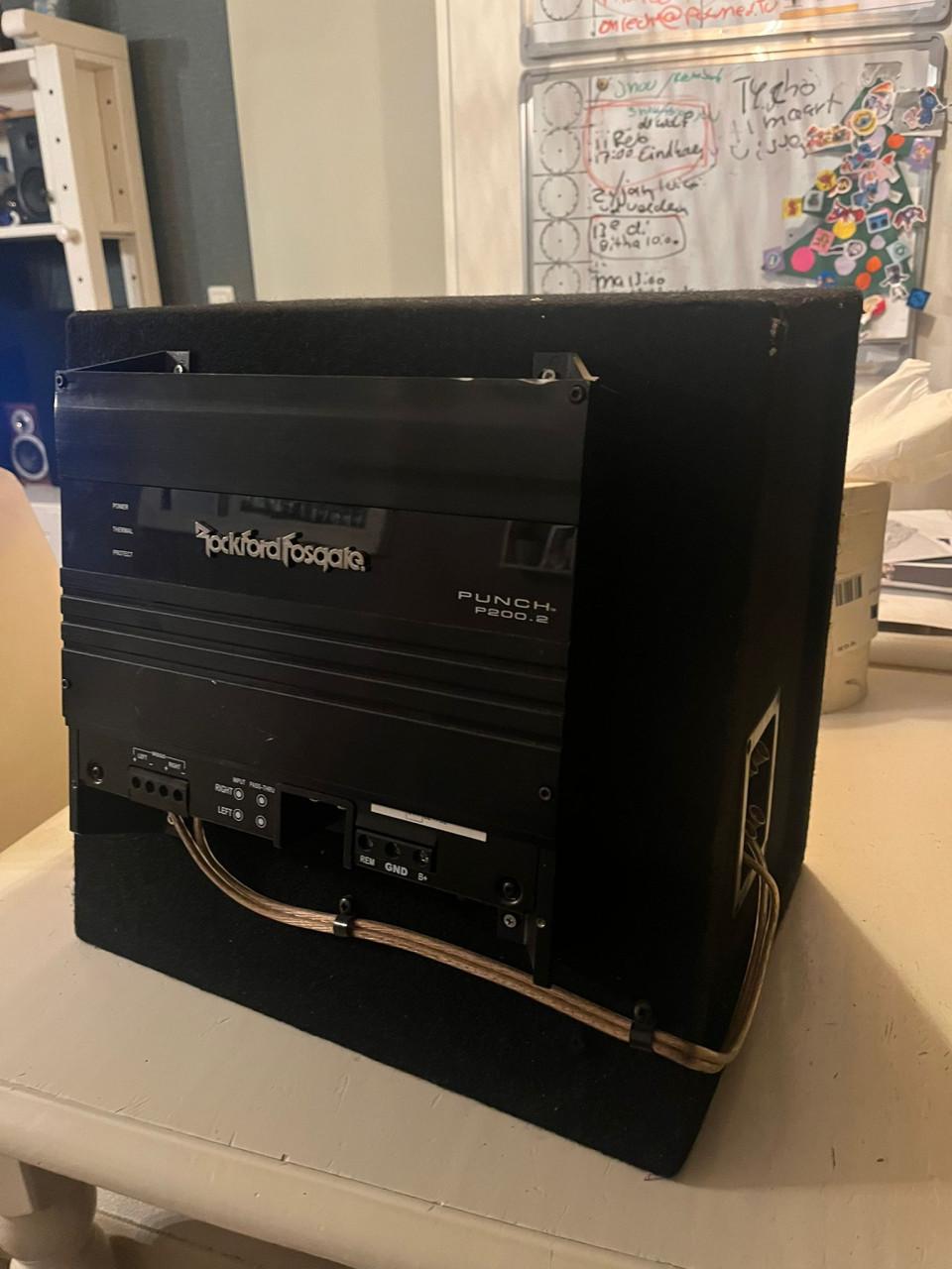 ROCKFORDFOSQATE PUNCH geluidsinstallatie