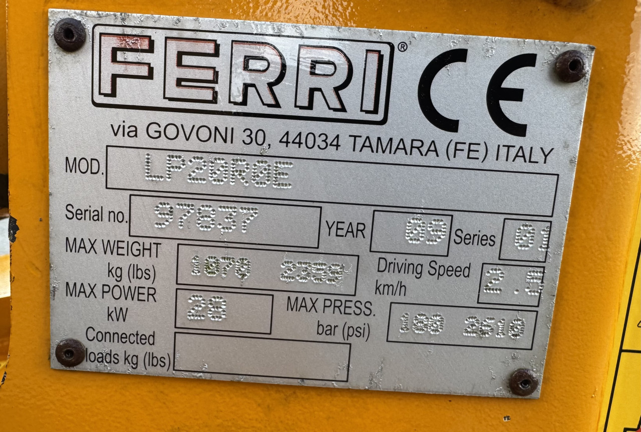 Ferri TLP 200 Klepelmaaier