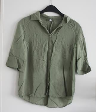 Groene blouse maat 36