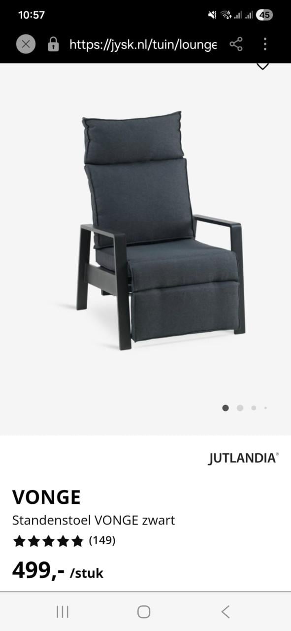 Compleet Loungeset Jutlandia (Bezorging mogelijk)