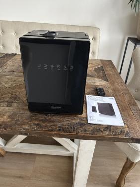 Luchtbevochtiger met hygrometer