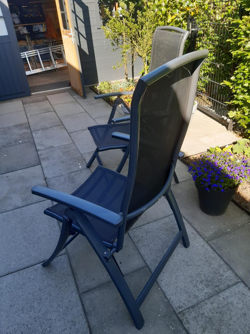Tuinstoelen 4 stuks