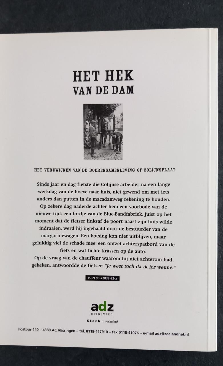 Het hek van de dam Colijnsplaat