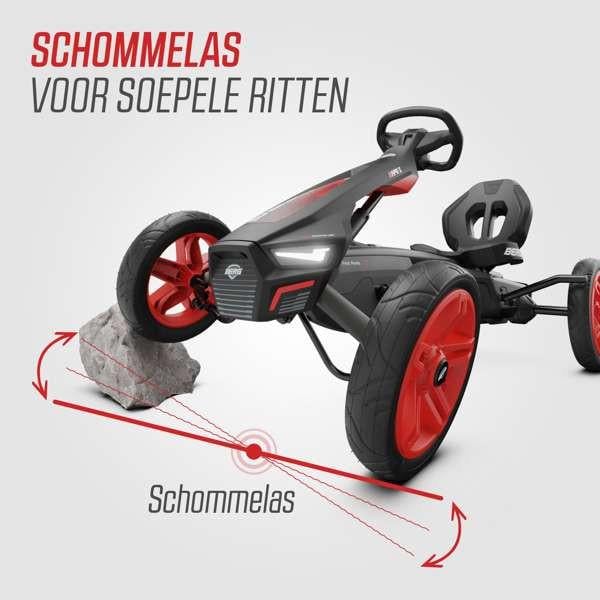Skelter BERG Rally APX Red met 3 versnellingen