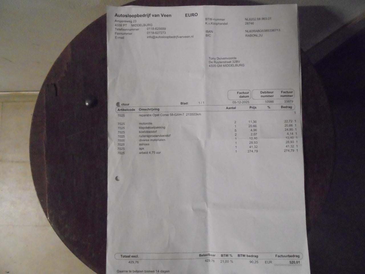 Corsa 1.2-16V bouwjaar 2008 met N.A.P de Apk is tot December 2026 € 895