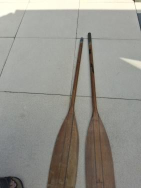 Houten peddels