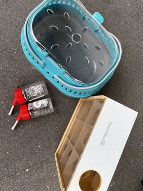 Accessoires voor dwerghamster of muis enz.