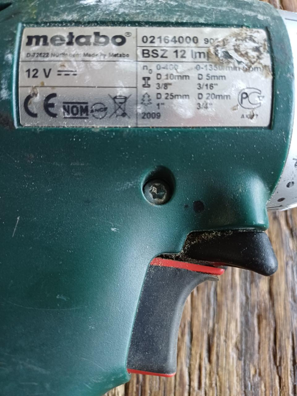 Accu schroef-boor-machine METABO