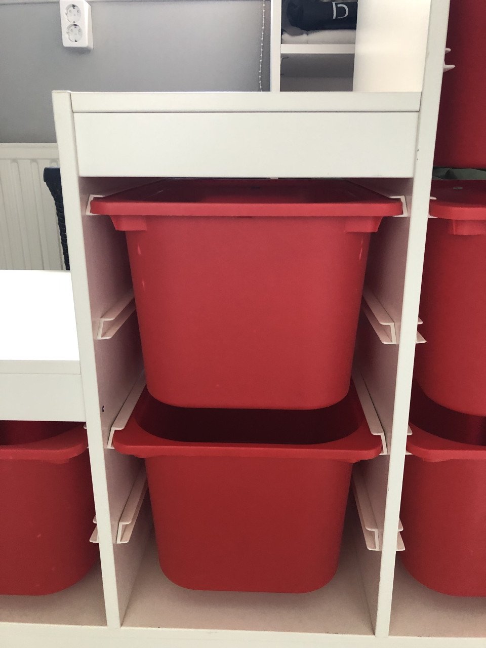 Ikea Trofast opbergcombinatie met 6 bakken