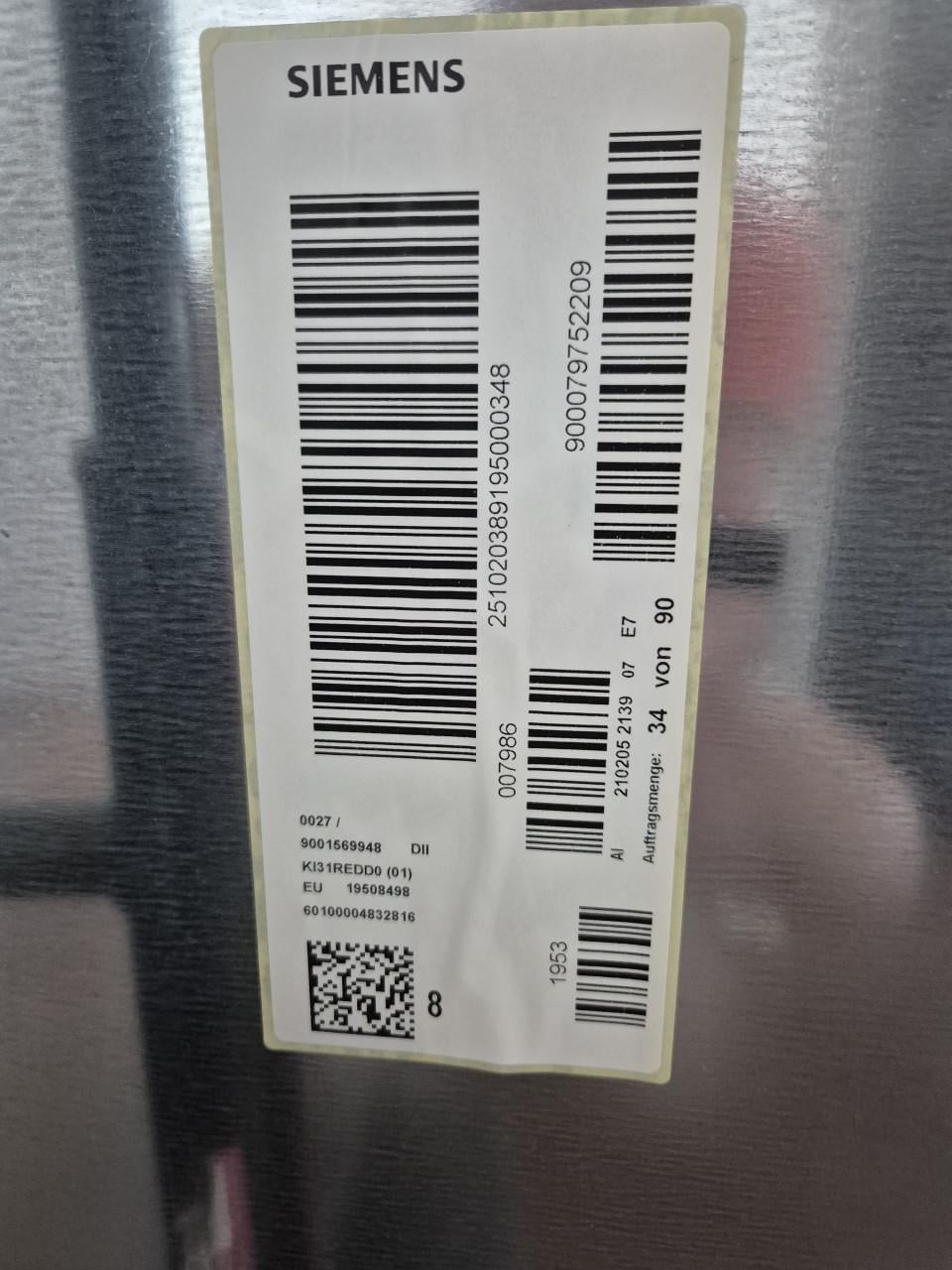 Siemens inbouw koelkast