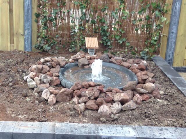 Waterornament voor in de tuin