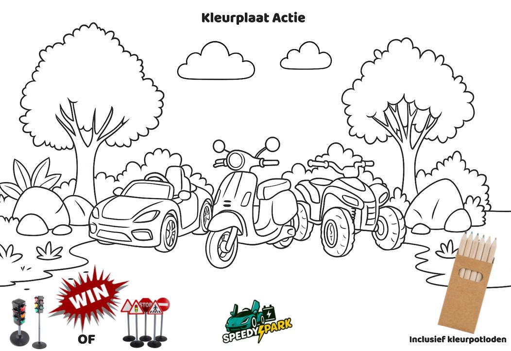 Elektrische Kinderauto 12V – Lamborghini Revuelto | Oranje