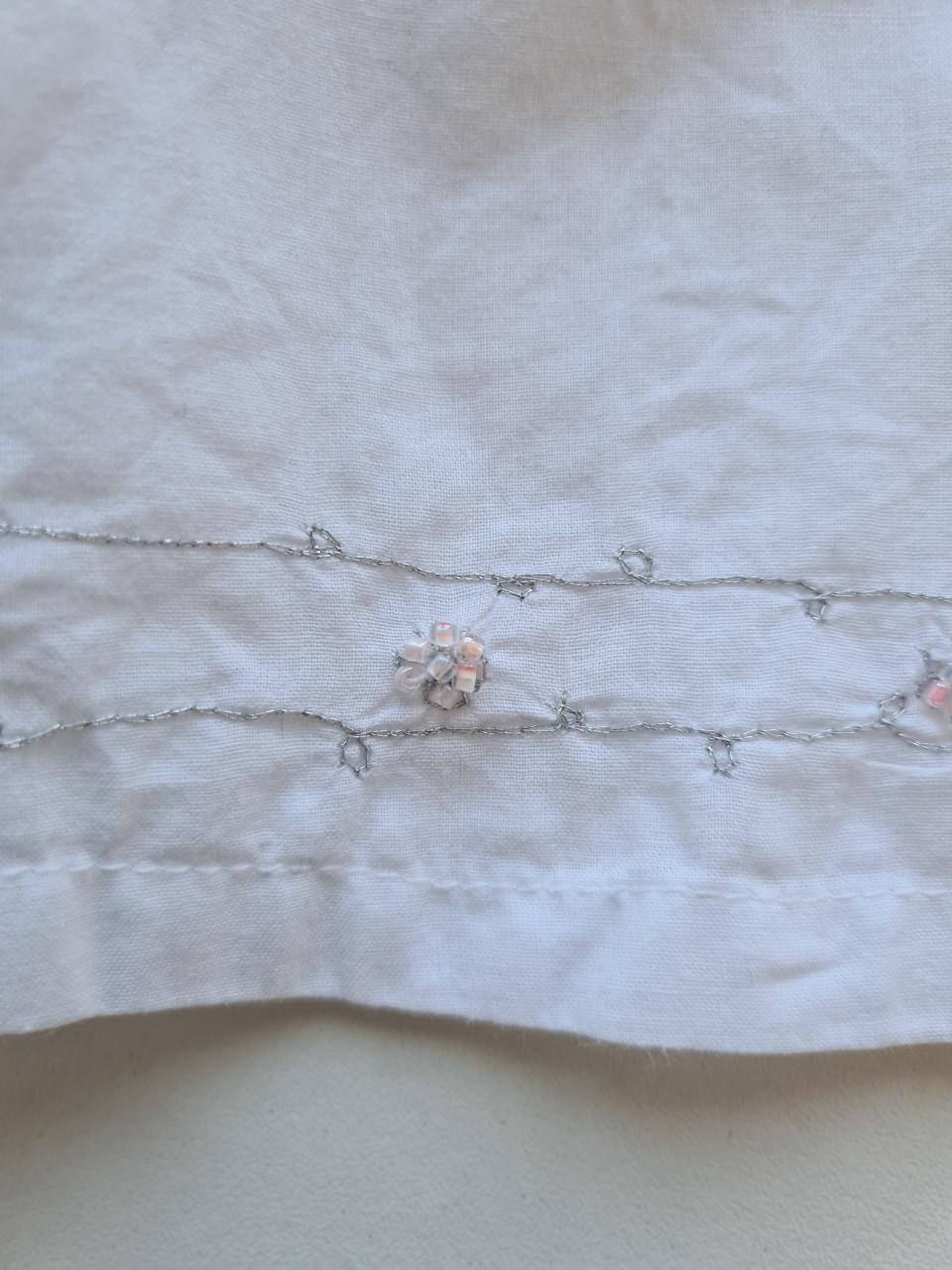 CVS Kids mooi en apart wit blousje  Maat 128