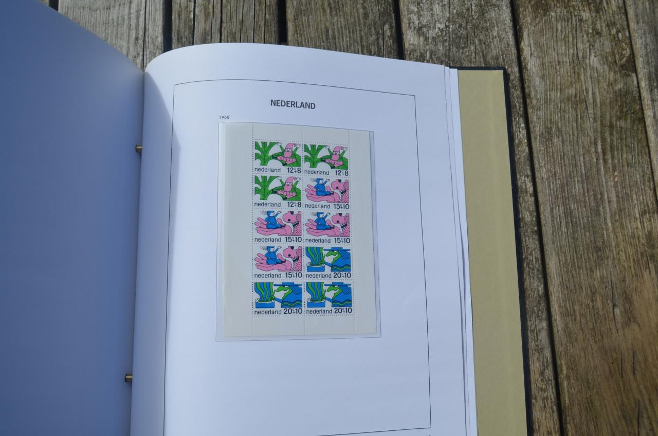 DAVO ll De luxe met zegels postfris (Niet compleet) 1945 - 1970