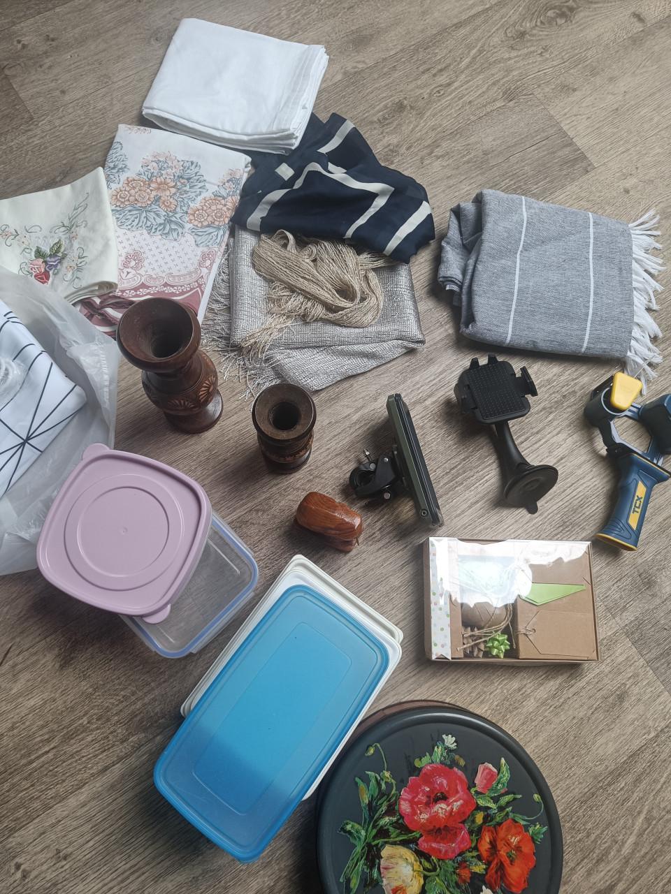 Doos rommelmarktspullen