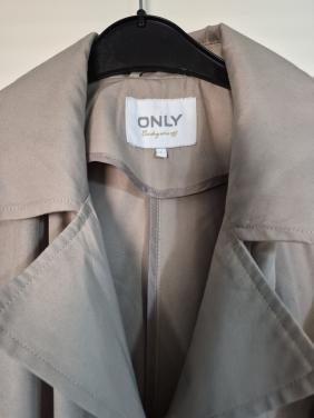 Lange beige zomerjas Only