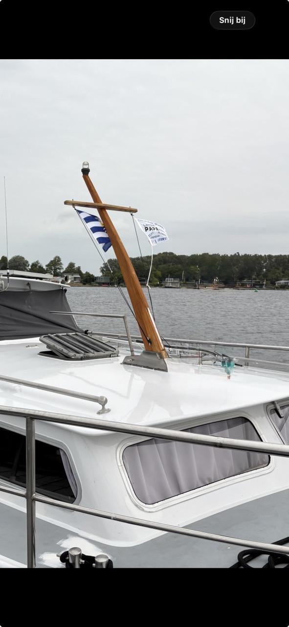 Houten siermast