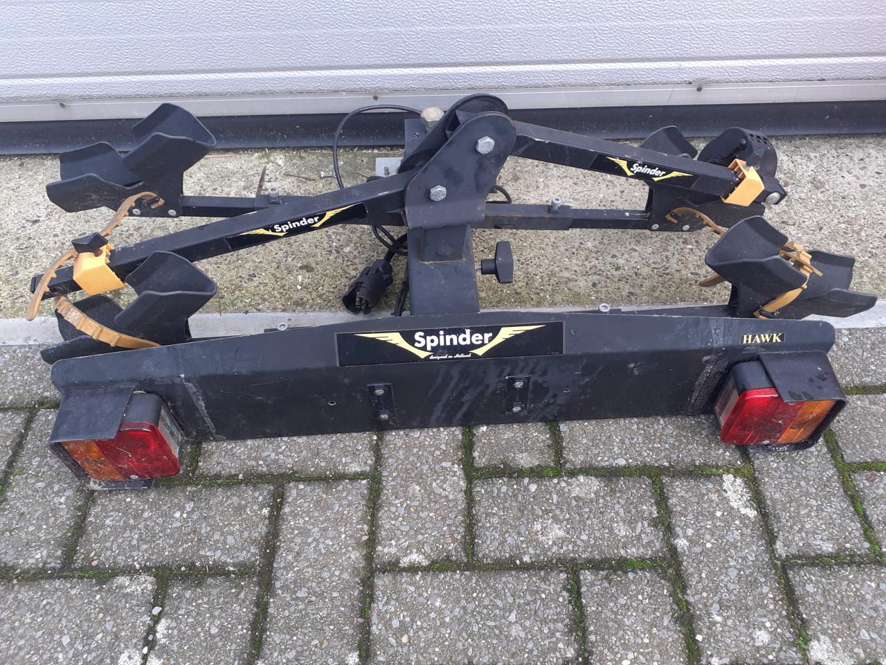 Fietsendrager *** SPINDER -Hawk *** voor 2- fietsen