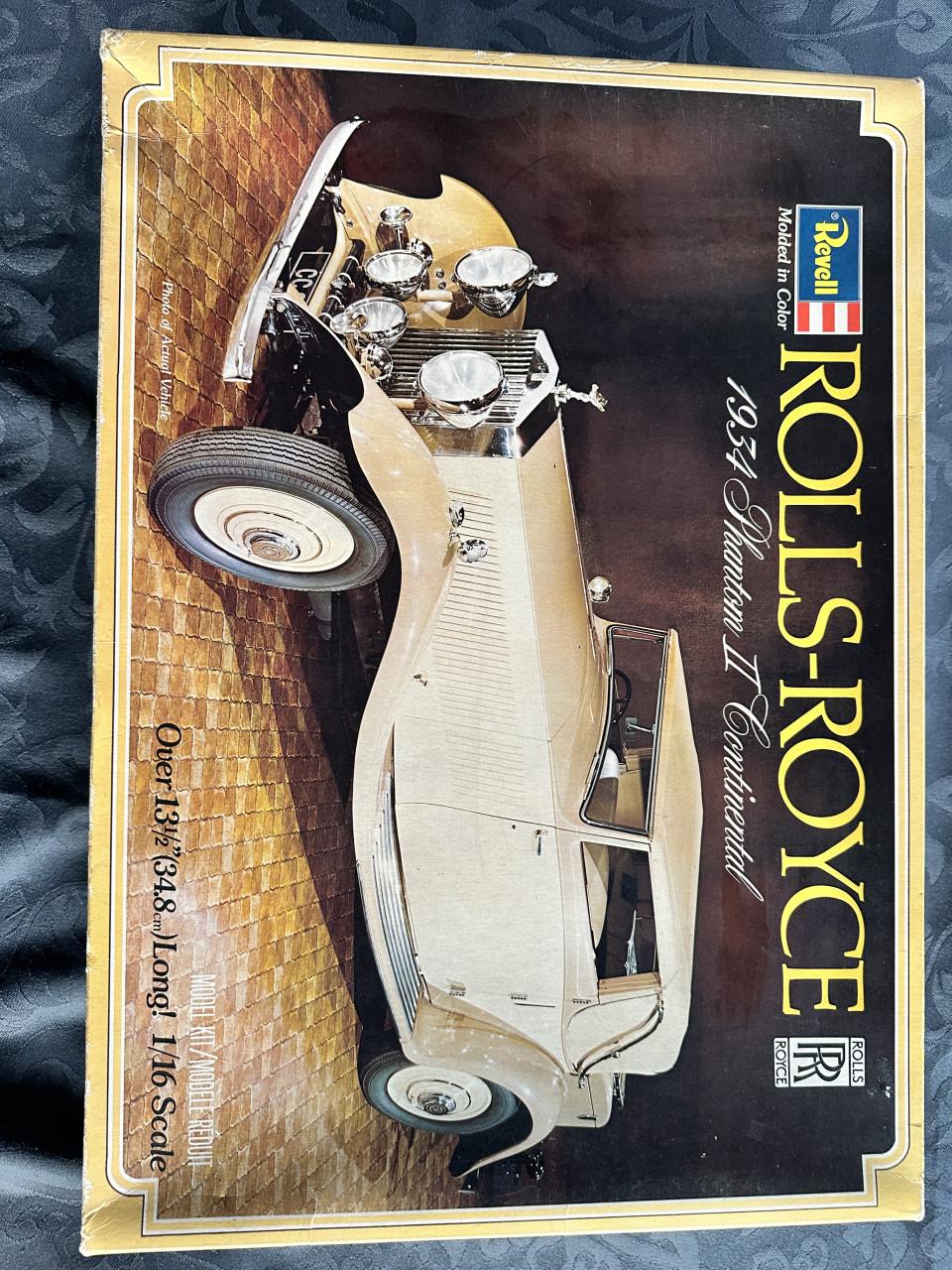 Rols-Royce bouwpakket model auto