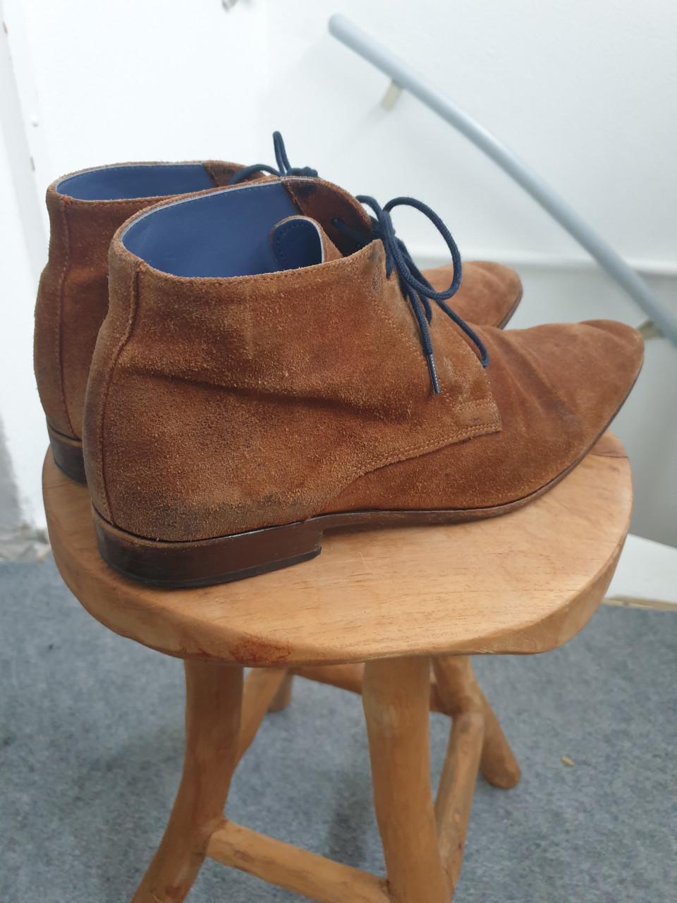 GREVE suede hoge schoen heren 42