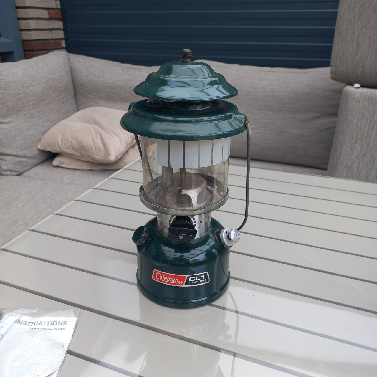 Coleman CL1 adjustable model 286 Lantaarn