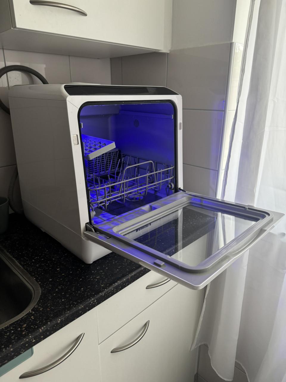 Ventux vrijstaande Mini-vaatwasser (countertop dishwasher)