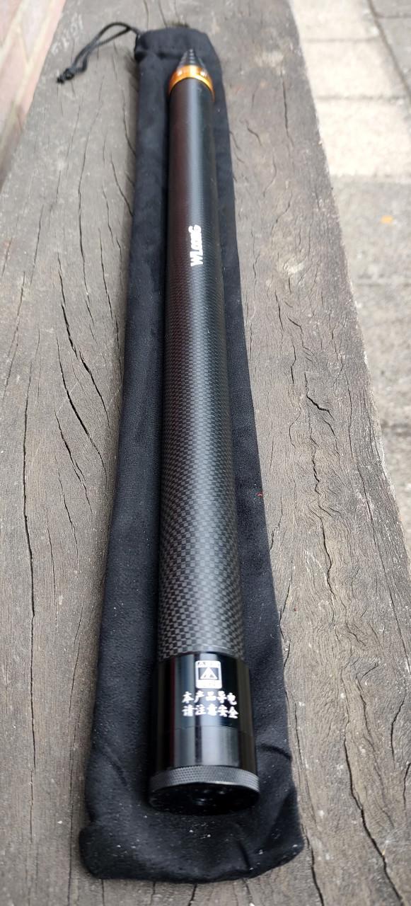 Koolstofvezel Selfiestick van 290cm