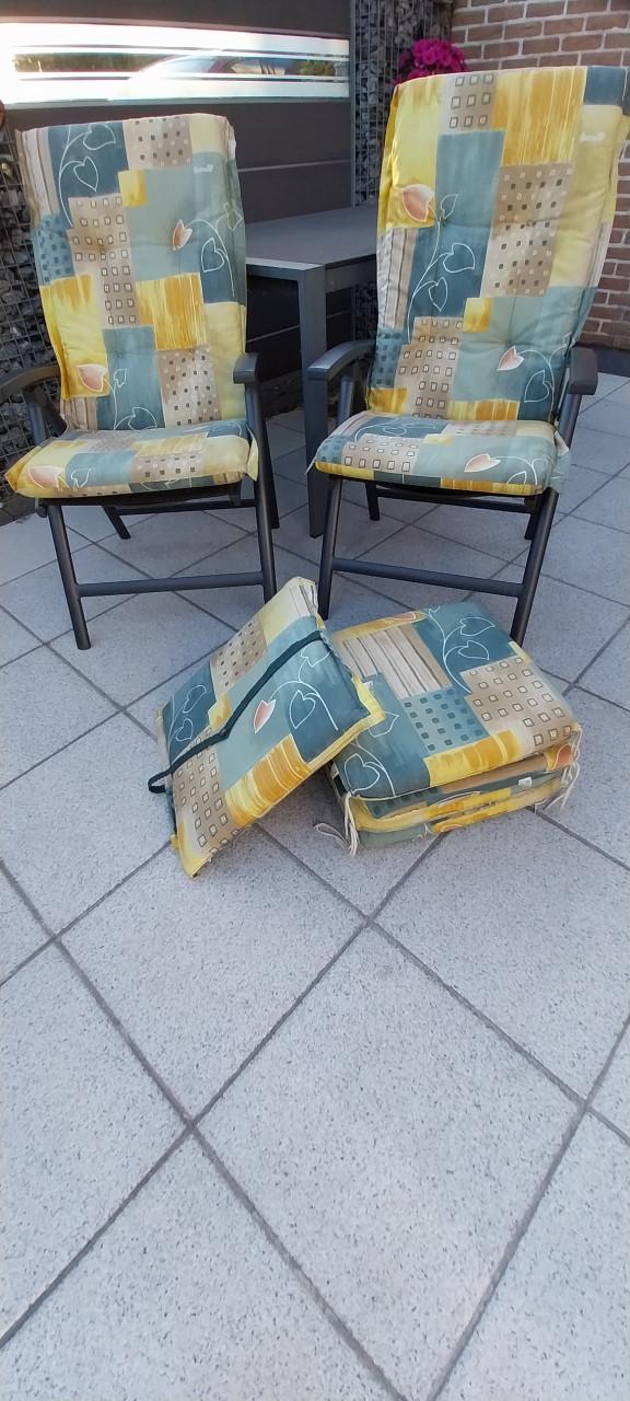Stoelkussens hartman voor 25 euro