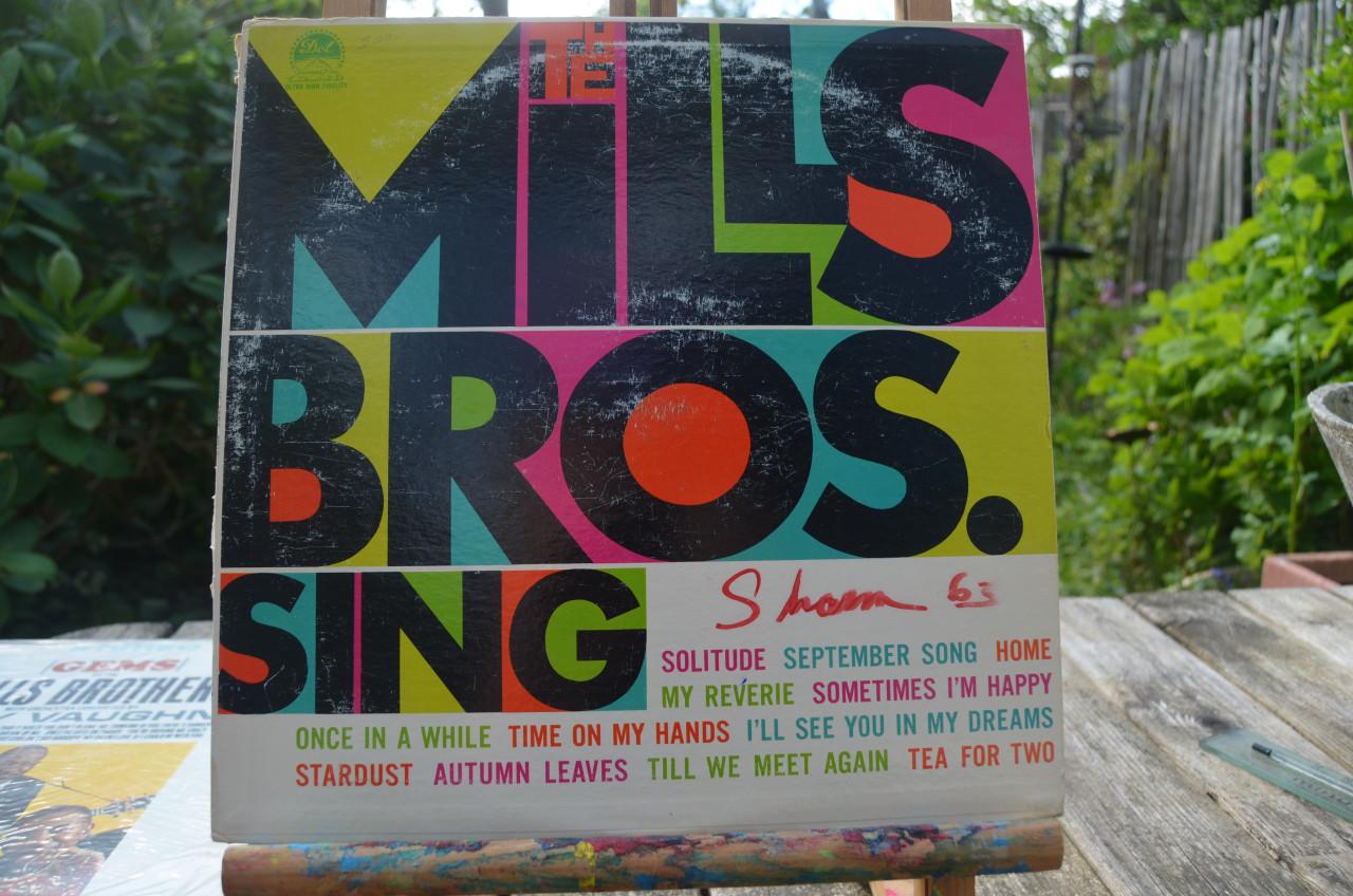 Heel veel LP's Mills Brothers (2)