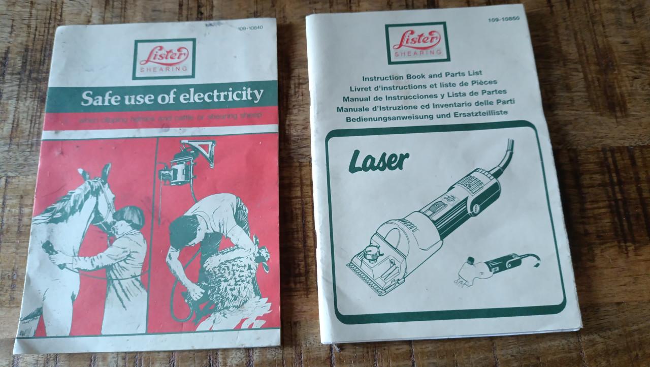 Lister Scheerapparaat paard