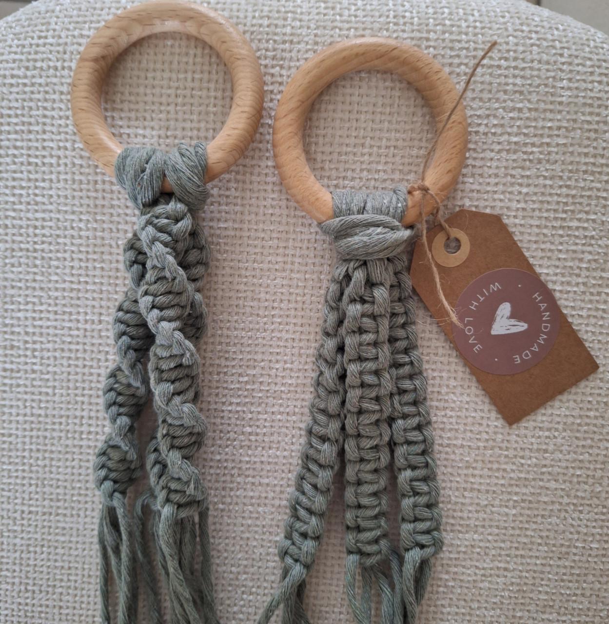 Macramé plantenhangers