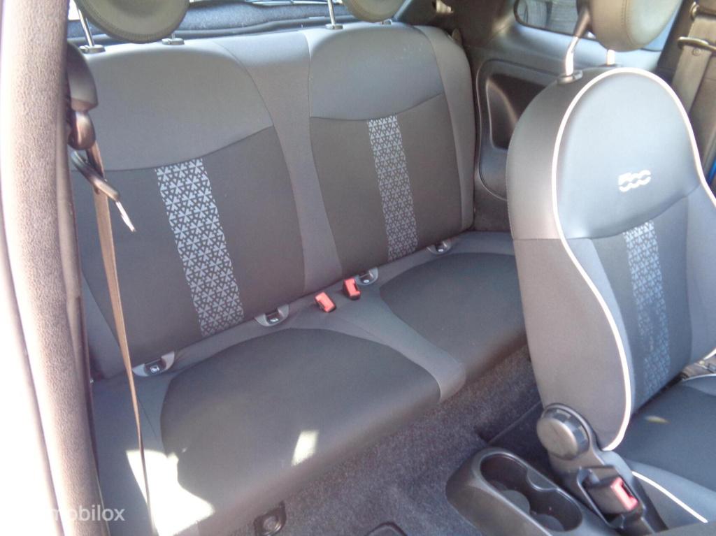 Fiat 500 1.2 sport/groot navi/ecc airco/lm velgen/dig dash/zwarte hemel stu